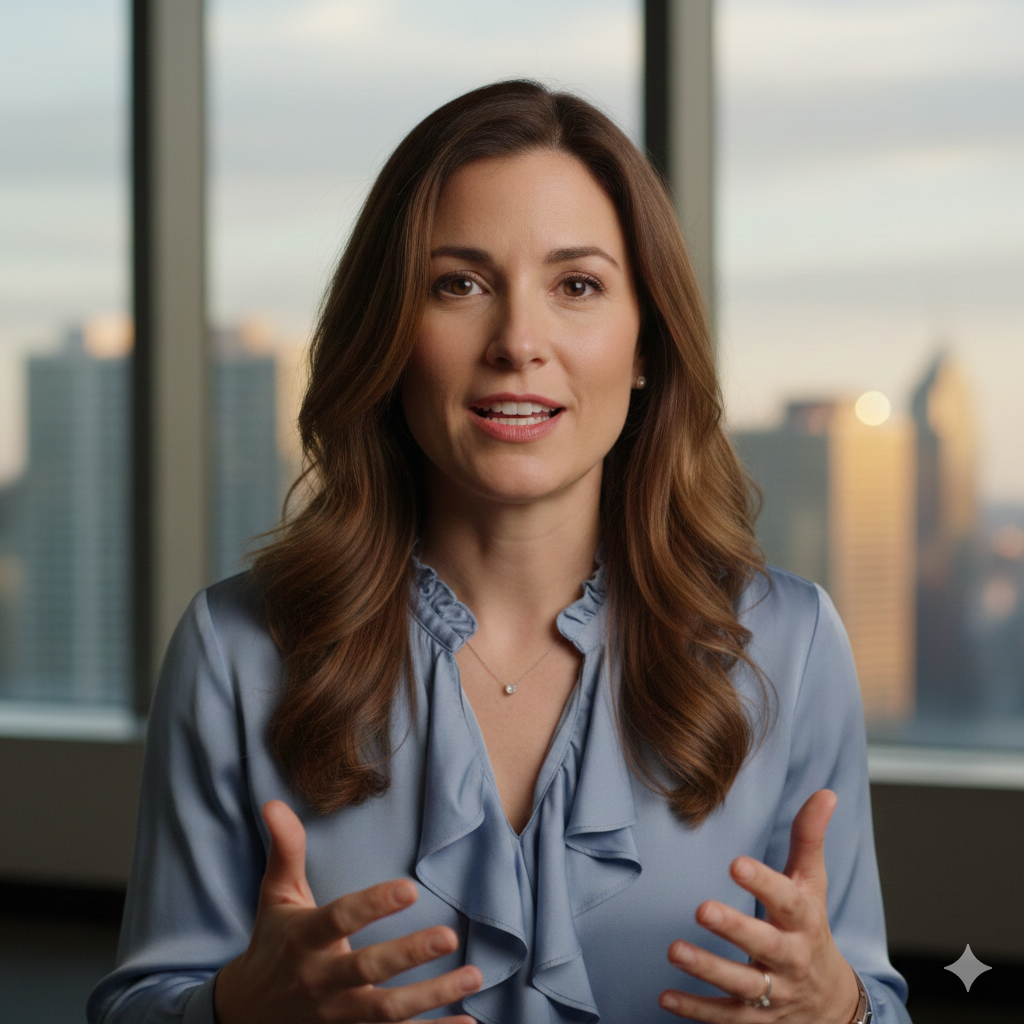 Candidate on video interview